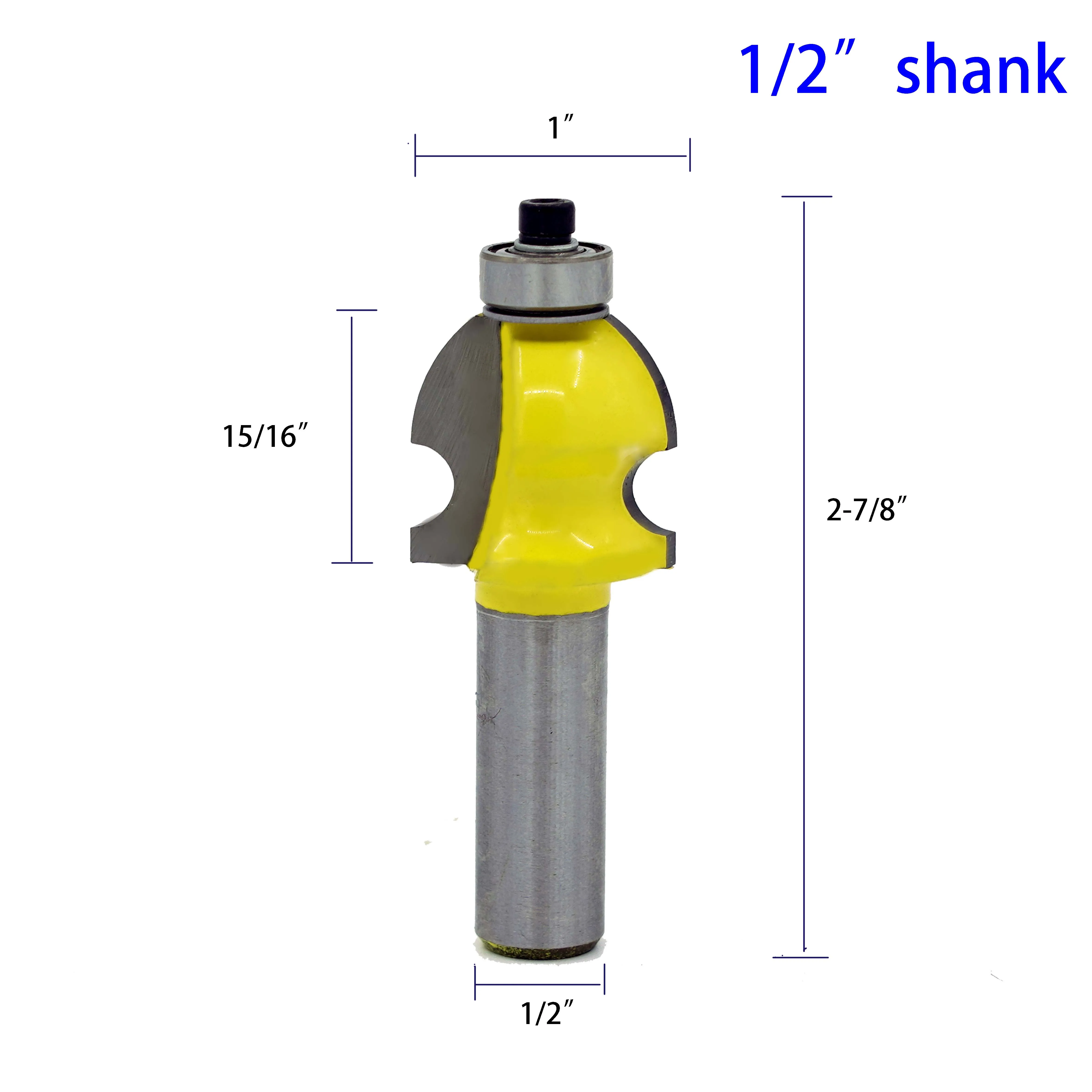 1PC Architectural Molding Router Bit - 1/2" Shank Line knife Woodworking cutter Tenon Cutter for Woodworking Tools