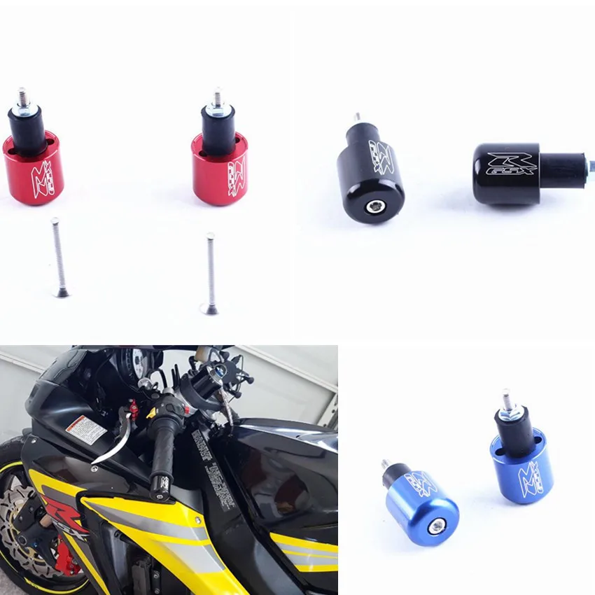 Для Suzuki GSXR600/750 2004- GSXR1000 2003- заглушки для руля рукоятки слайдер вилки