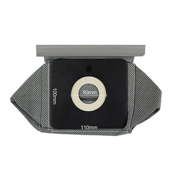 

SANQ 10 Pcs Fit for Haier Household Vacuum Cleaner Accessories Dust Bag Garbage Cloth Bag ZW1200-201 ZW1000-6 / 7/8