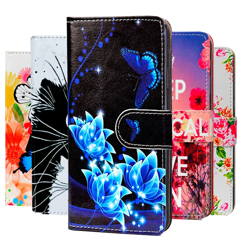 Чехол-книжка для Xiaomi Mi Note 2 3 4s 4c 5 5s plus 5x 6x F1 Mix 2s 8 9 se Lite CC9E 10 Pro кожаный | Мобильные
