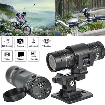 

TIOODRE F9 Bicycle Motorcycle DV Camera 1080p Long Working Time Action Camera Video DV Camcorder Full HD Car Video Recorder