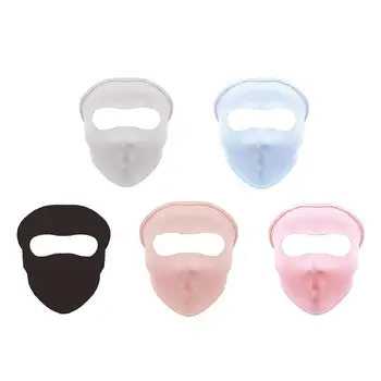 

5 Pieces Sun UV Protection Face Mask Windproof Sunscreen Breathable for Sport&Outdoor Full Face Breathable Riding Mask Sun Mask
