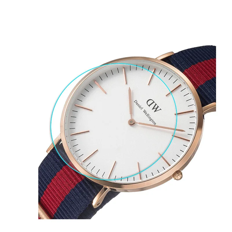 2 шт закаленное стекло для часов Daniel Wellington 2.5D Премиум Защитная пленка для DW Watch 40 мм 38 мм 36 мм 34 мм Защитная пленка для экрана