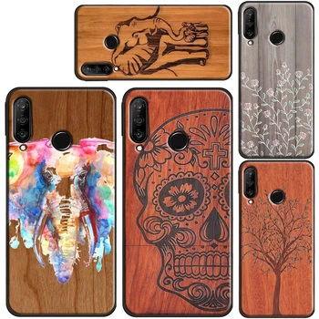 

Natural Bamboo Wood Pattern Print Case for Huawei Honor 10i 8X 9X 9 20 10 Lite 7A Pro 7C 8A 8C 8S Y9 Y7 Y6 2019 Nova 5T