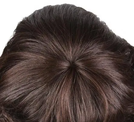 UNA короткие прямые парики индийский волос Remy 120% плотность цвет#1# 1B#2#4#27#30#33# 99J# ошибка#350#2/33 - Цвет волос: #4