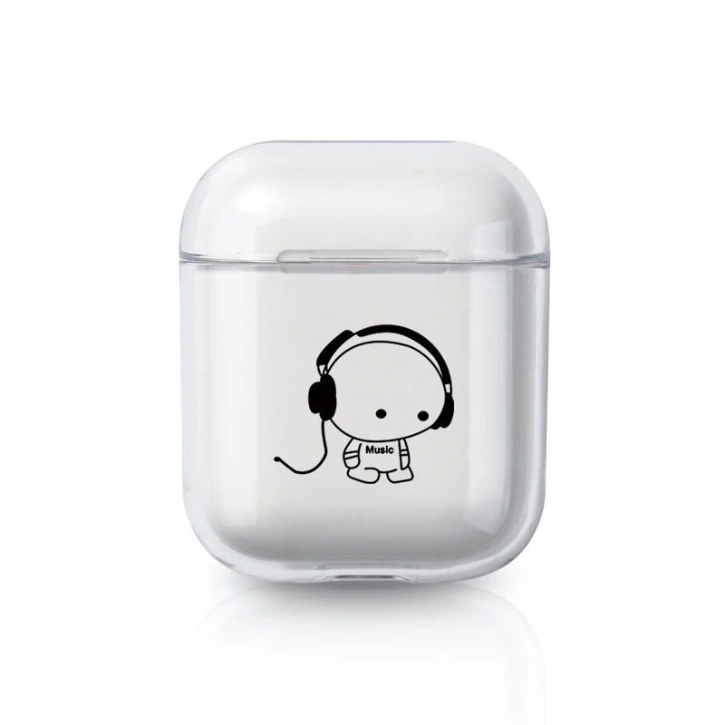 Case For AirPods 2 3 1 Case Cover AirPods Pro Coque Wireless headphones Transparent TPU Soft Cover Air Pods Pro 2 3 Funda Capa 3