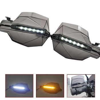 

Motorcycle Hand Guards 7/8" Handlebar with LED Light Motocross Handguards For Yamaha MT07 MT09 MT10 mt 07 09 10 mt-07mt-09 mt-10
