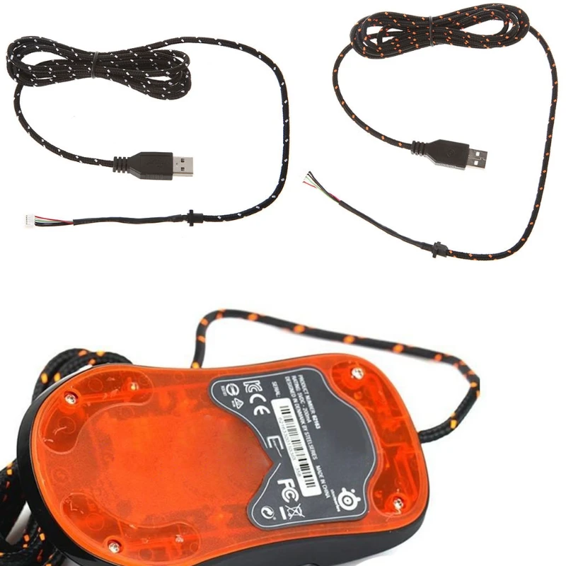 

1pc New Mouse Cable Mouse Wire for SteelSeries RAW KINZU Sensei XAI kana