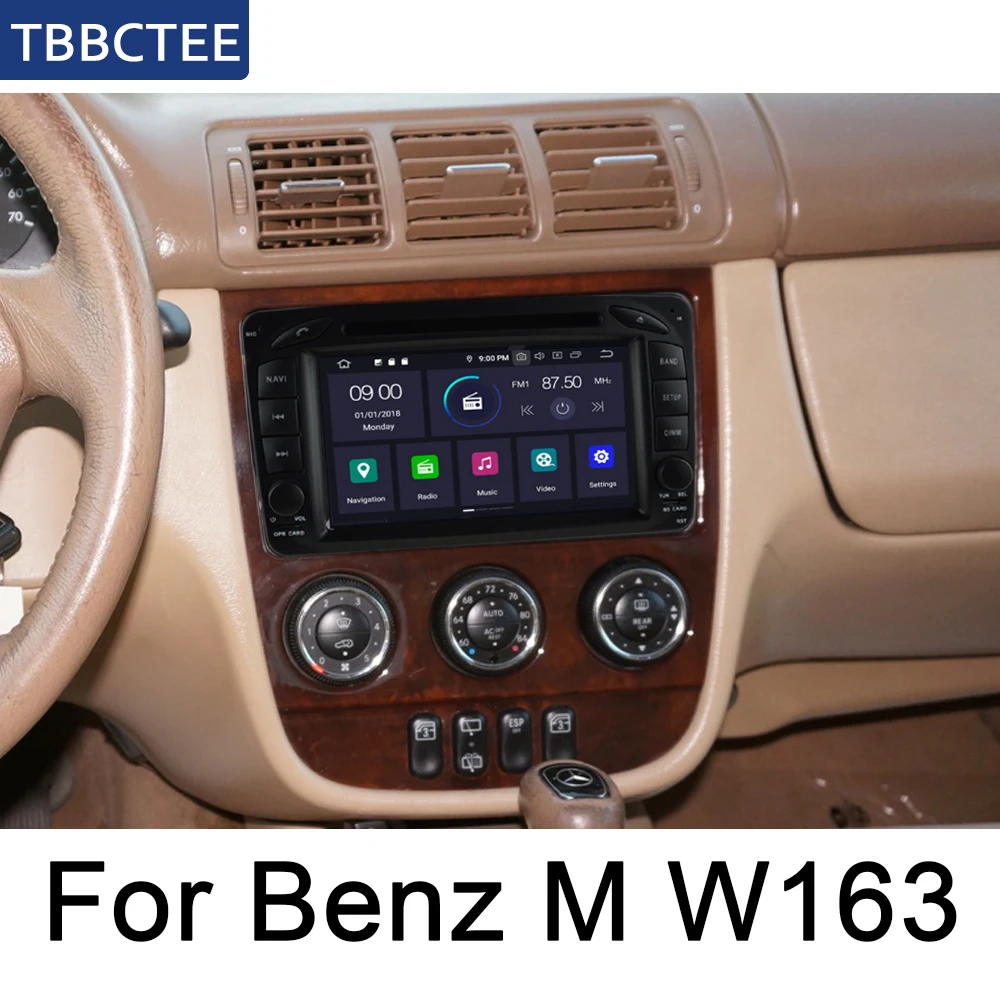 Cheap For Mercedes Benz M Class W163 1997~2005 NTG Car Multimedia Player Android Radio DVD GPS Bluetooth Map wifi System 2