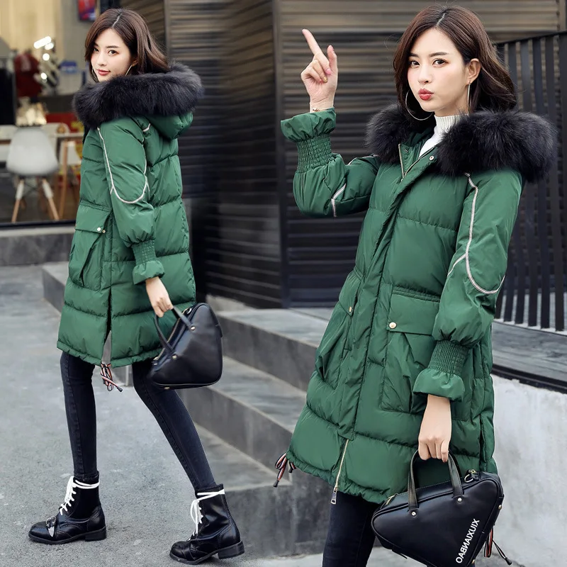 

winter jacket women short coat Korean hooded parka female jackets Abrigos Mujer invierno 2020 yy1549