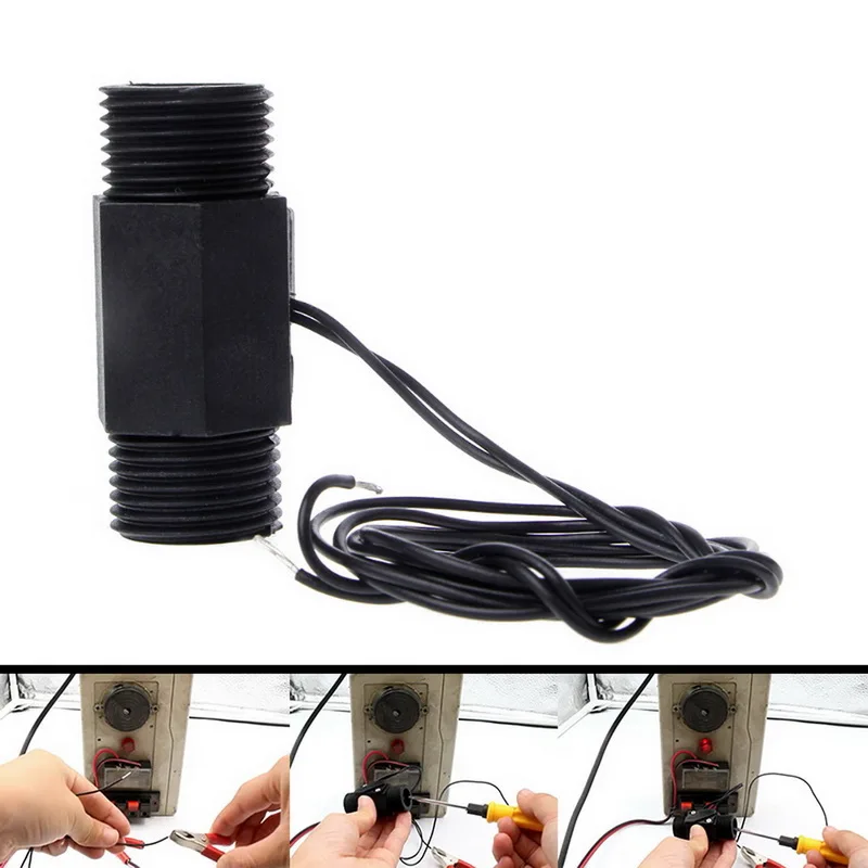 Magnetic Plastic Water Flow Sensor Switch G1/2 for laser welding cutting machine A23 | Инструменты