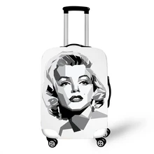 Эластичный Защитный чехол для багажа, защитный чехол для чемодана, чехлы на колесиках, Чехлы, 3D аксессуары для путешествий, звездный узор T211