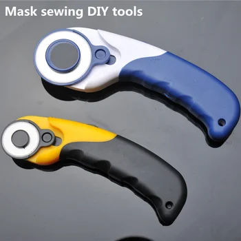 

Titanium Rotary Cutter Blades Set Replacement Blades Leather Fabric Cutter Quilting Sewing Patchwork Tool Mask DIY Sewing Tools