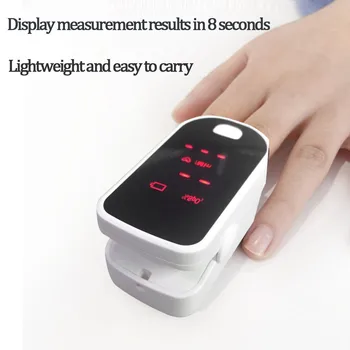 

Portable Finger Pulse оксиметр Blood Oxygen Saturation Meter Fingertip Pulsoximeter Spo2 Monitor оксиметр Dedo оксиметр With Led
