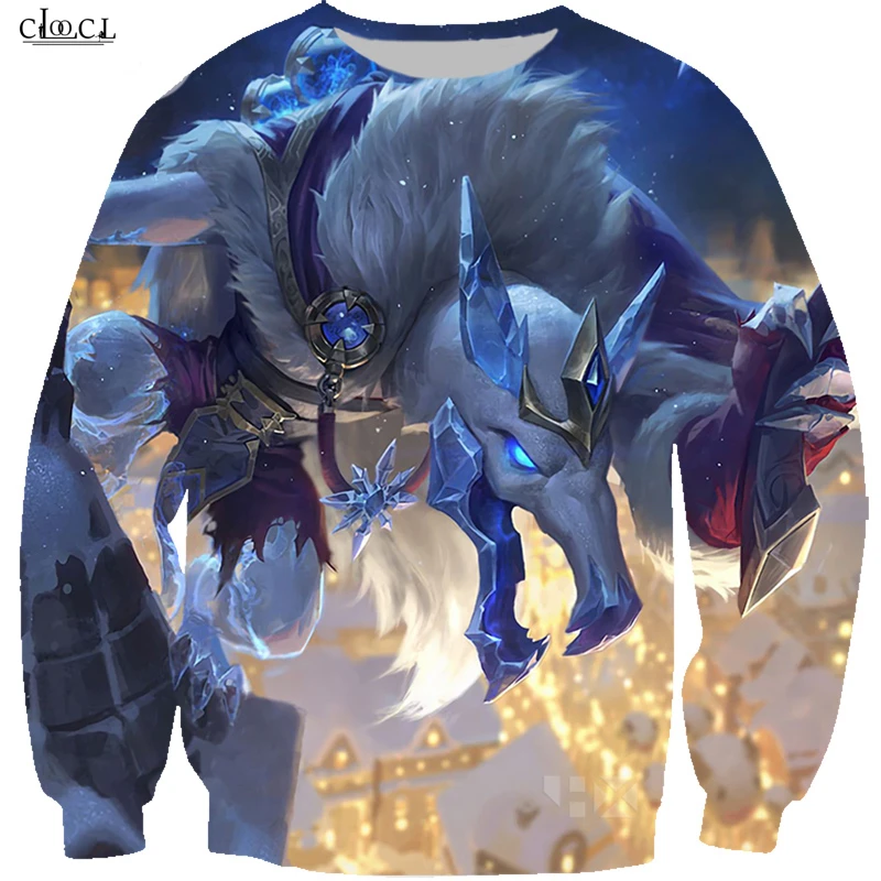 

Competitive Games League of Legends 3D Print Unisex T Shirt/Sweatshirt/Hoodie Ice King Twitch Splash Art Skin Tops T225