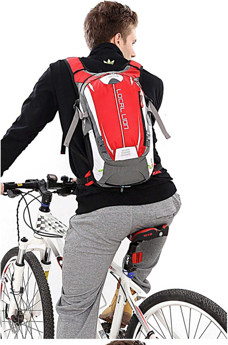 Новинка, спортивный рюкзак для велоспорта, 18л, для мужчин и женщин, для пешего туризма, альпинизма, гидратация, сумка для воды, сумка для велосипеда, непромокаемая сумка для верховой езды