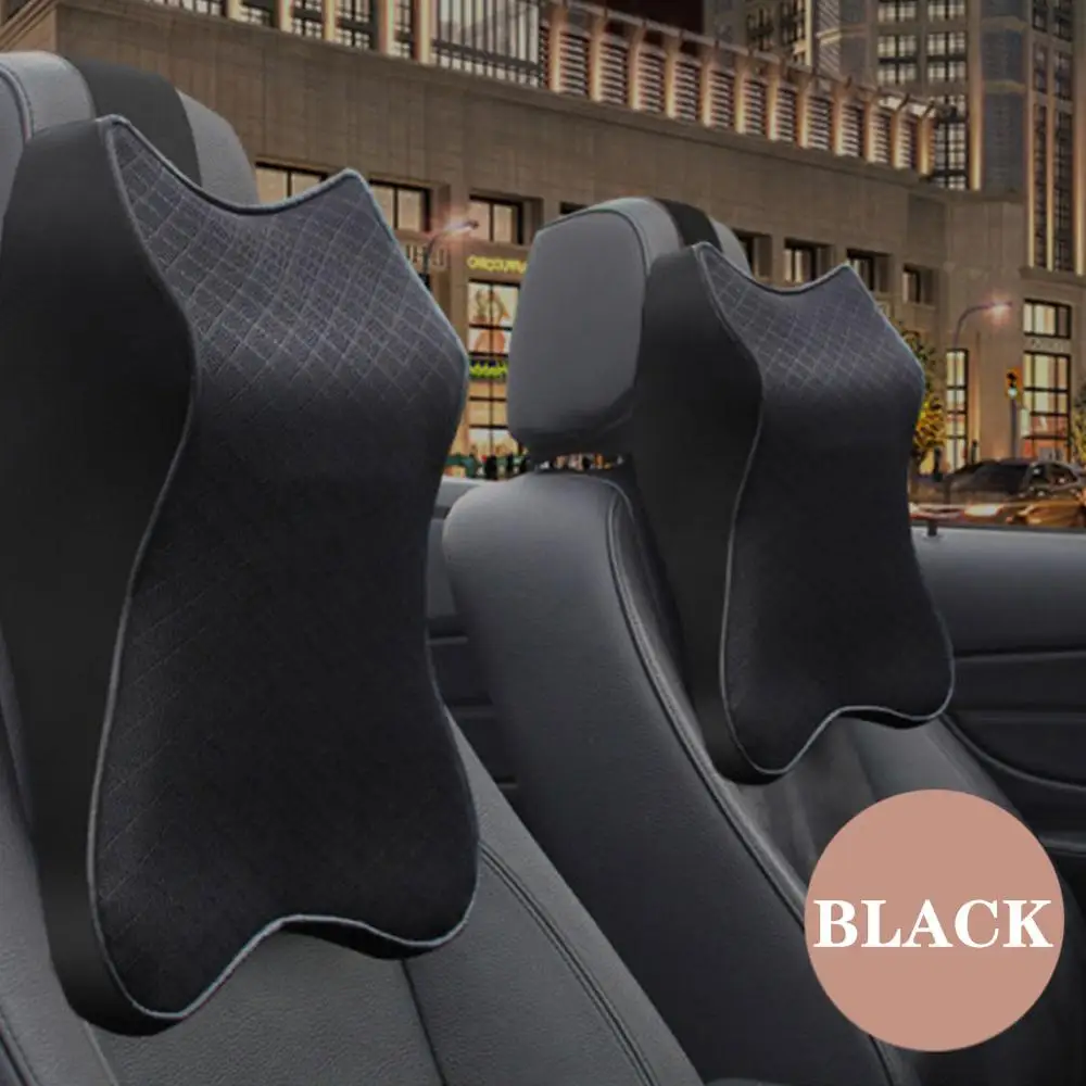 Автомобильная подушка для шеи, 3d подушка с эффектом памяти, регулируемая Автомобильная подушка для подголовника, подушка для путешествий, подушка для шеи, держатель, подушка с поддержкой Holde|Опоры сидений| | АлиЭкспресс