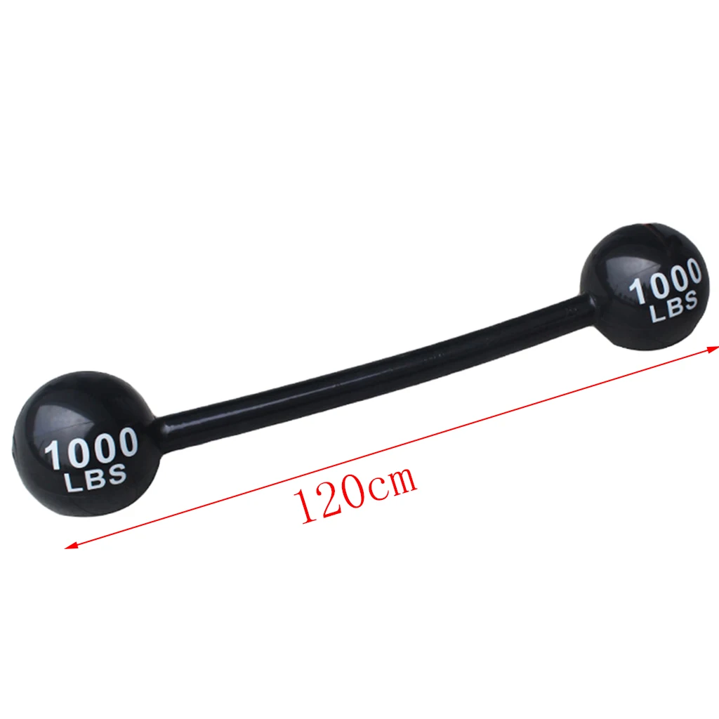 Inflatable Barbell Kids Fitness Indoor Outdoor Exercise Dumbbell Cosplay Toy