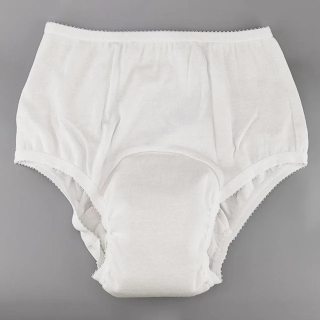 Cotton Incontinence Brief 2-Pack