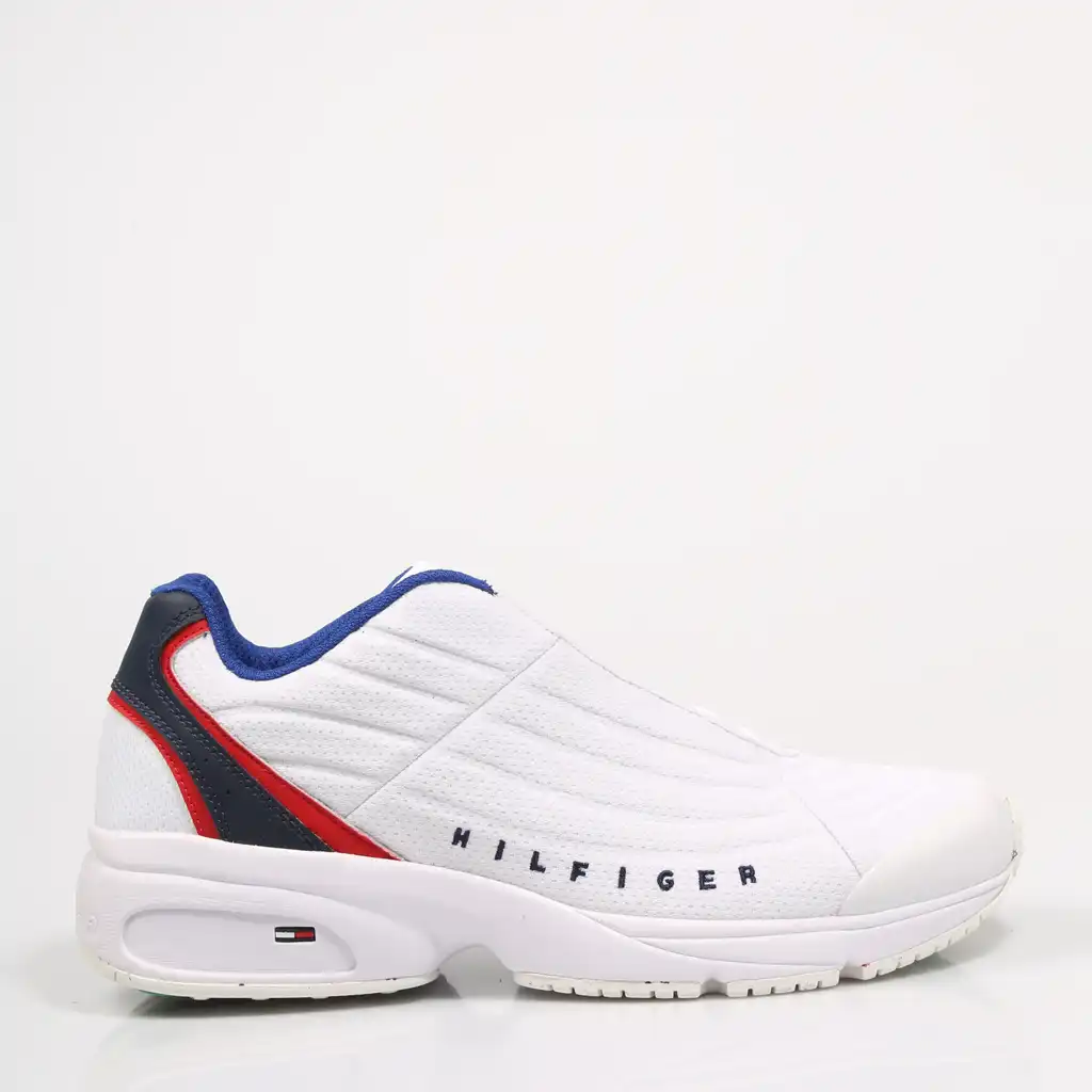 tommy hilfiger white canvas sneakers
