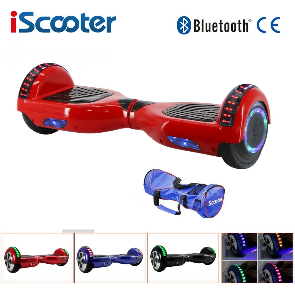 UL2722-hoverboard-6-5-inch-bluetooth-Chrome-color-Electric-Skateboard-steering-wheel-Smart-2-wheel-self - 副本
