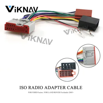 

12-135 ISO Wiring Harness Radio Adapter forFORD Fusion forLAND ROVER Freelander 2005+ Connector Lead Loom Cable Plug