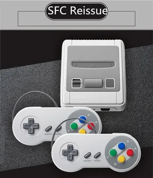

Coolbaby New Mini Video Game Console HDMI Built-in 621 games Classic Home Game Console with Double Gamepad For SFC Childre Game