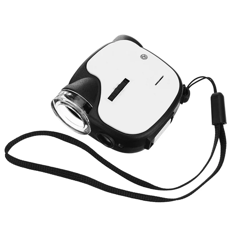 Microscopio 100x Led Microscopio Tascabile Walfront 60-100X - LED