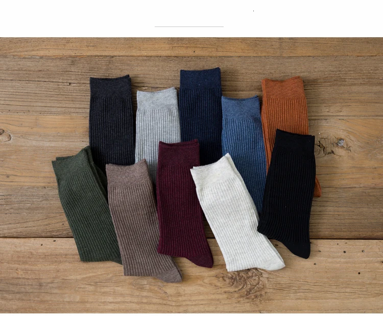 Носки Подарки для мужчин короткие хлопковые Харадзюку Calcetines Hombre рабочие Skarpetki зимние мужские носки в полоску Sokken упаковка 5 пар