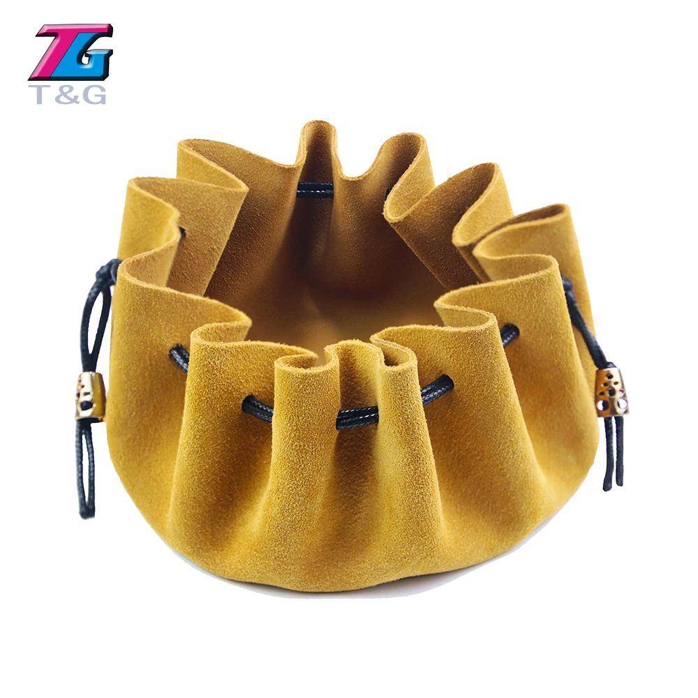 Портативный Забавный кожаный мешок на шнурке сумка для кости упаковка хранения