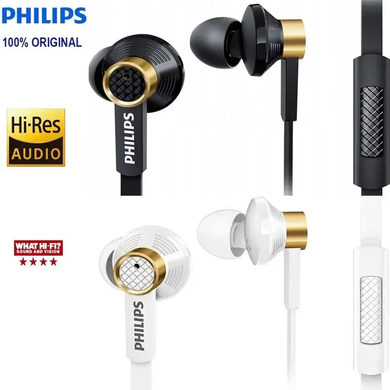 Philips Tx2 HiRes наушники с высоким разрешением HIFI fever наушники с шумоподавлением для huawei xiaomi iphone