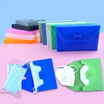 

Portable Face Masks Silica Gel Organizer Dustproof and Moisture-Proof Cleaning Storage Cover Holder Case Storage Bag Organizers