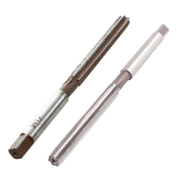 

New 2Pcs Square End 6mm/7mm Cutting Diameter 6 Flutes HSS Hand Reamer Milling Cutter