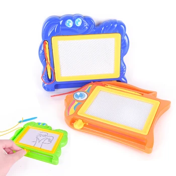 

1PCS Stencil Learning & Education Toys Hobbies for Kids 2 colors Children Painting Magnetic Drawing Board Set Writing Doodle