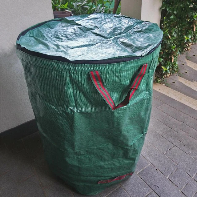 Reusable Yard Waste Bags Leaf Storage Bags Garden Trash Container