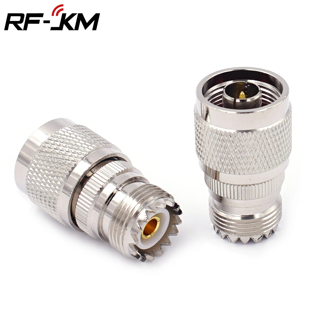 N Type Male to UHF SO239 PL-259 Female  RF Coaxial Adapter Connector