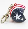 New Motorcycle Helmet Keychain Female Men's Hard Hat Heavy Metal Rock Car Keychain Bag Keychain Gift 17022 ► Photo 1/6