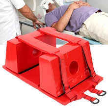 Medicall Emergency Rescue Head Restraint Waterproof Head Immobilizer With Straps For Spine Plate Shovel Stretcher Safe Durable