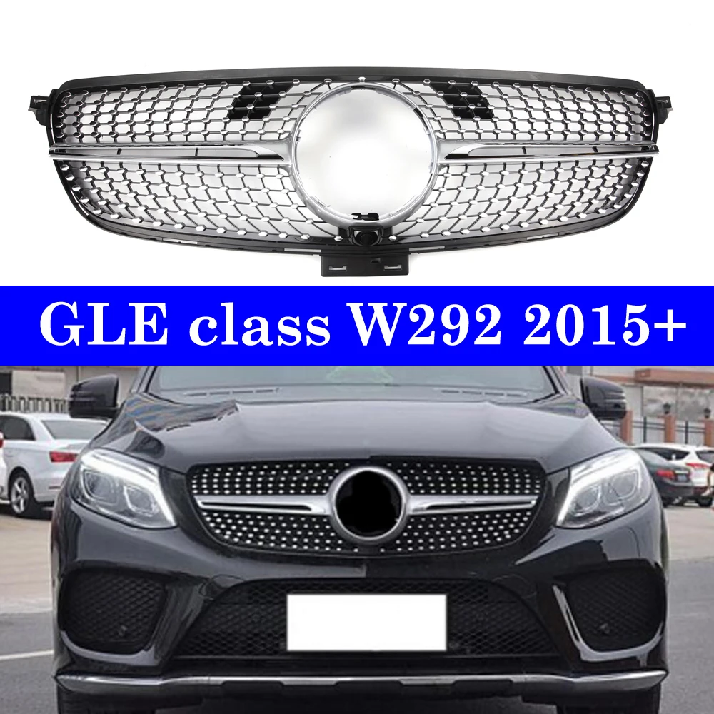 Передний бампер для Mercedes GLE class W292 Coupe GLE300 GLE400 GLE450 2015 + SUV GT Diamond гоночная