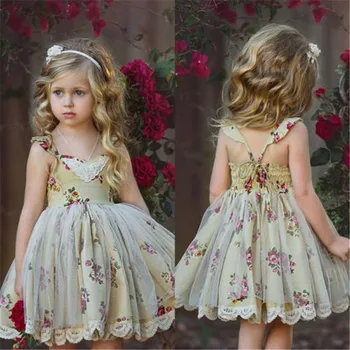 

Girls Dresses Birthday Party Wedding Princess Dress Baby Toddler Dresses For Girls Handwork Baby Girl Ball Gown Vestidos Costume