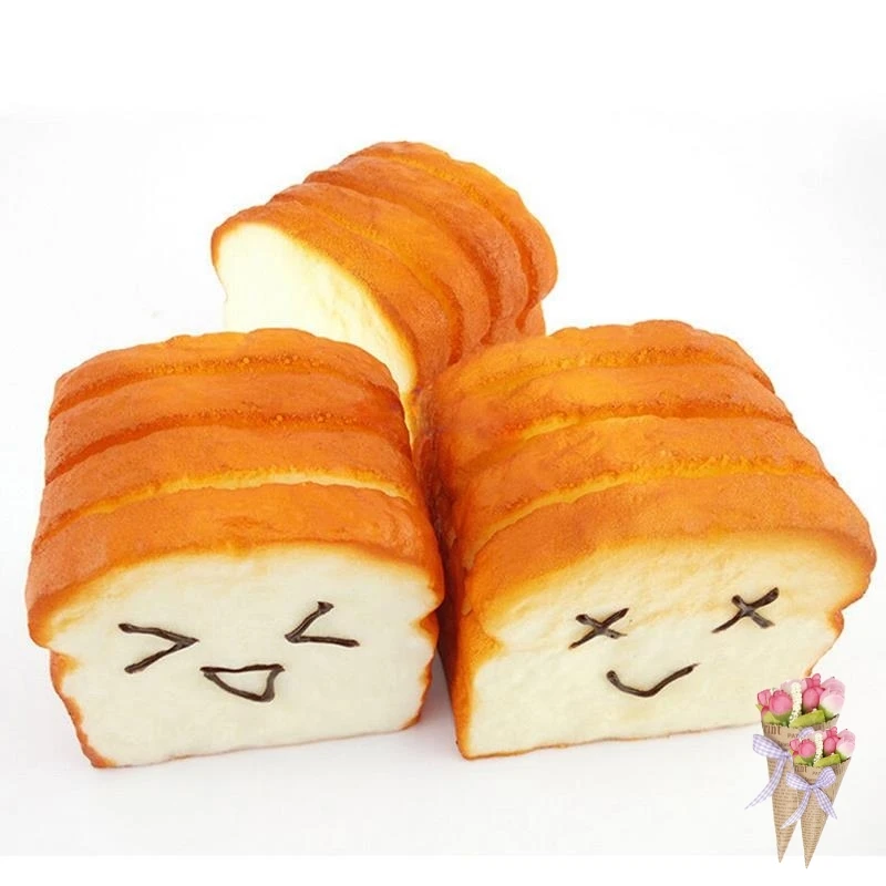 1 Kawaii jumbo Тост Хлеб мягкий супер медленно поднимающийся держатель аромат мягкая