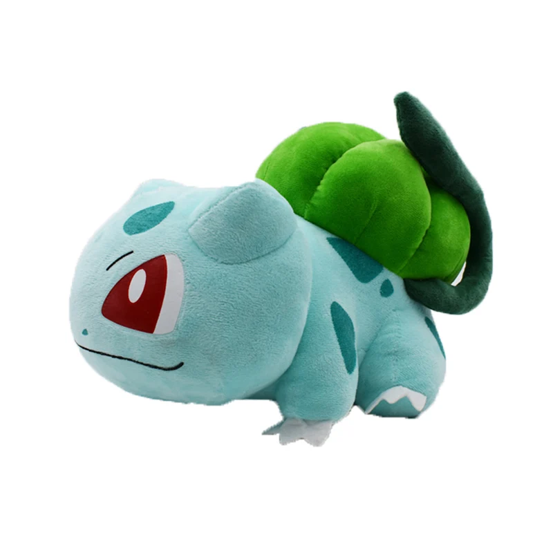 30 см плюшевый Пикачу игрушки Snorlax Lucario Zubat Dodrio Pancham scepile милый аниме детский подарок Дети Мультфильм Плюшевая Кукла - Цвет: 30cm Bulbasaur