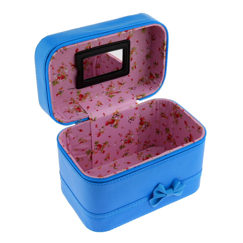 Portable Handbag Zipper Makeup Cosmetic Organizer Storage Case Box Travel Portable Handbag Zipper Makeup Cosmetic Organizer Storage Case Box Travel