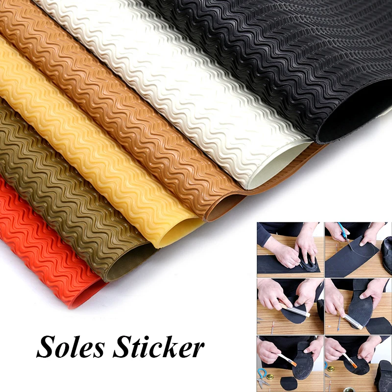 

Outsole Repair Patches for Men Women Shoes Rubber Shoe Soles Anti Slip Wearable Pads Replaceable Soles Soling Sheet Stickers Pad