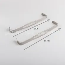 Крючок из нержавеющей стали с двойной головкой, пластина с крюком под прямым углом, крюк для полости рта