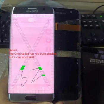 

Original AMOLED LCD For Samsung Galaxy S7 Edge G935 SM-G935F G935A G9350 With Dead Pixels LCD Digitizer + Touch Screen Assembly