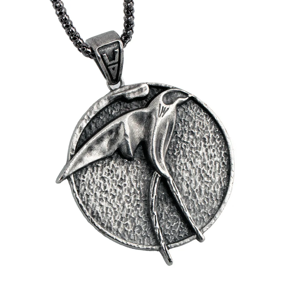 Ожерелье с подвеской Ласточка Ювелирное Украшение кулоном в виде героя из