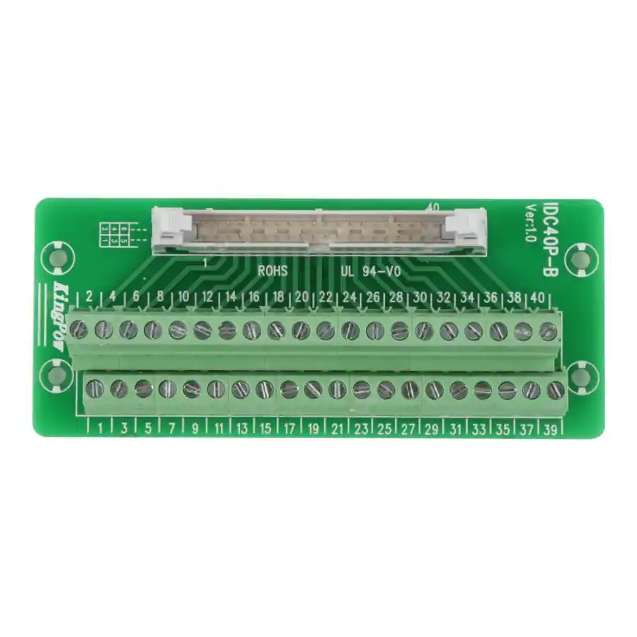 PLC Adapter Interface PLC Terminal Block Connector Male Header Board IDC40P