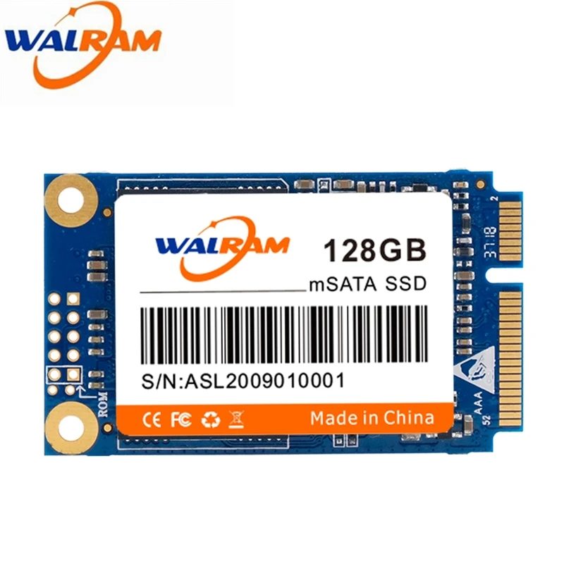 Walram Sata3 Msata SSD 64GB 128GB 256GB 512GB Mini Sata Internal Solid State Hard Drive Disk For Laptop&Desktop Pc internal sata ssd