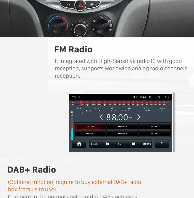7 ''Автомагнитола Android 9,0 2G 32G авто DVD gps навигация четырехъядерный для Mini Cooper 2011- Автомагнитола с Bluetooth wifi